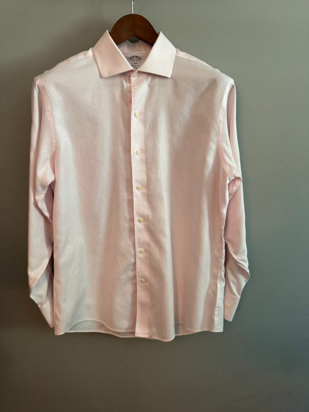 Brooks Brothers - Large Button Down - Regent Fit - Light Pink